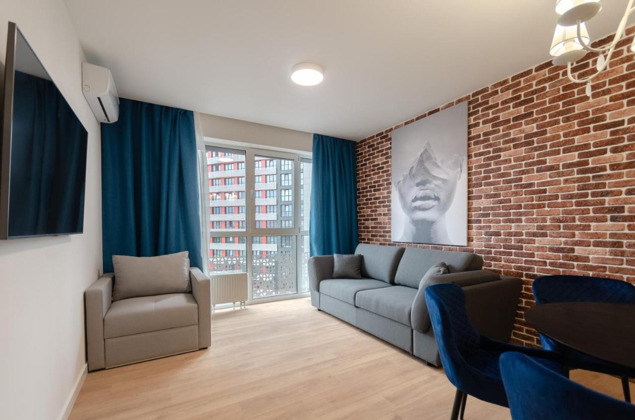 Petrovdom 12-95 Loft Apartments At Rc Kvartet, 16Г Vasyl Lypkivskyi Street 基輔 外观 照片