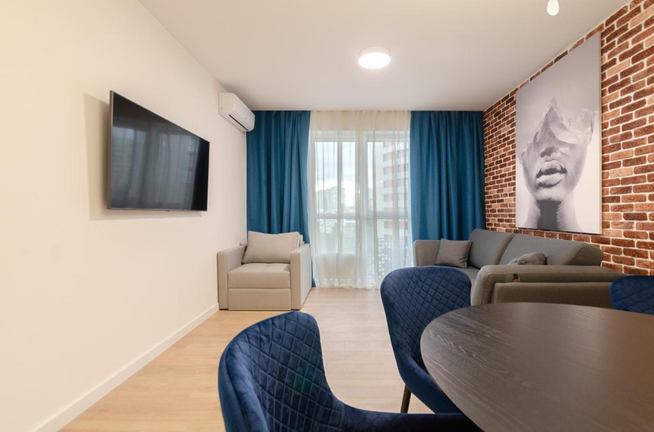 Petrovdom 12-95 Loft Apartments At Rc Kvartet, 16Г Vasyl Lypkivskyi Street 基輔 外观 照片