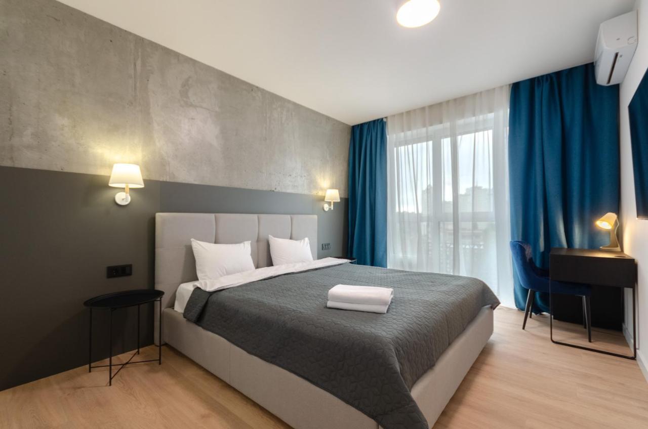 Petrovdom 12-95 Loft Apartments At Rc Kvartet, 16Г Vasyl Lypkivskyi Street 基輔 外观 照片