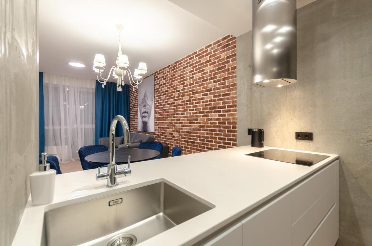 Petrovdom 12-95 Loft Apartments At Rc Kvartet, 16Г Vasyl Lypkivskyi Street 基輔 外观 照片